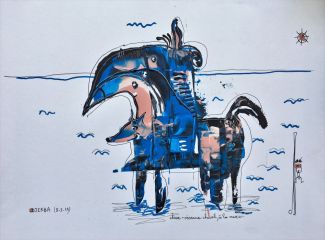 chien oiseaux er cheval R