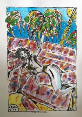 la mer et ses coussins R