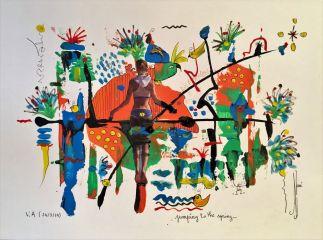 jumping to the spring R