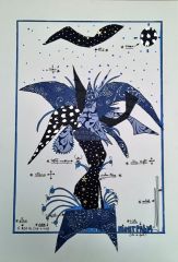 night palm in a pot R