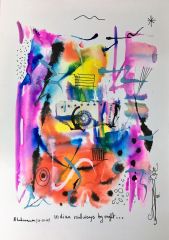 indian railway by night R