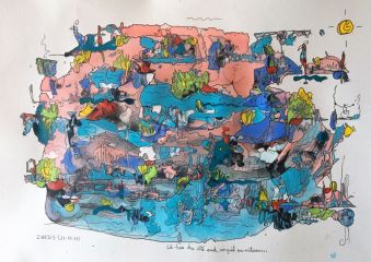 la bas du cote sud un poil au milieu R