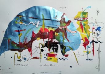 la colline bleue R