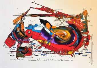 le canard et le homard R