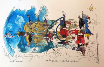 sur la planete du petit chat qui reve R