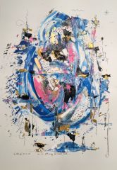 sur un petit nuage de traine doree R