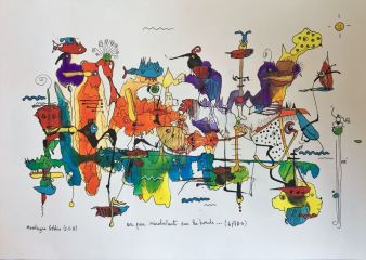 un peu mirobolant suer les bords R