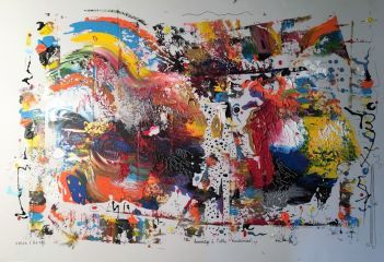 hommage a pablo kandismiro polystyrol blanc R