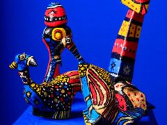 Les trois oiseaux (Polystyrène extrudé) Collection particulière